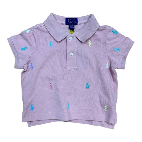 POLO Ralph Lauren collared shirt in pink . Size 3T - New - Picture 1 of 4